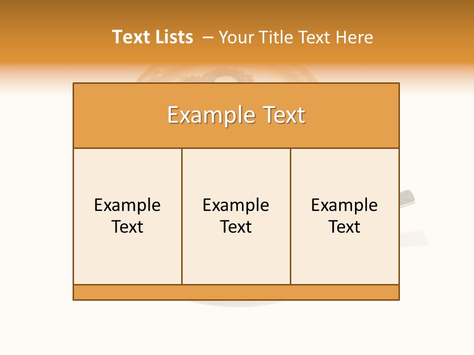 Spoon Porcelain Sleep PowerPoint Template