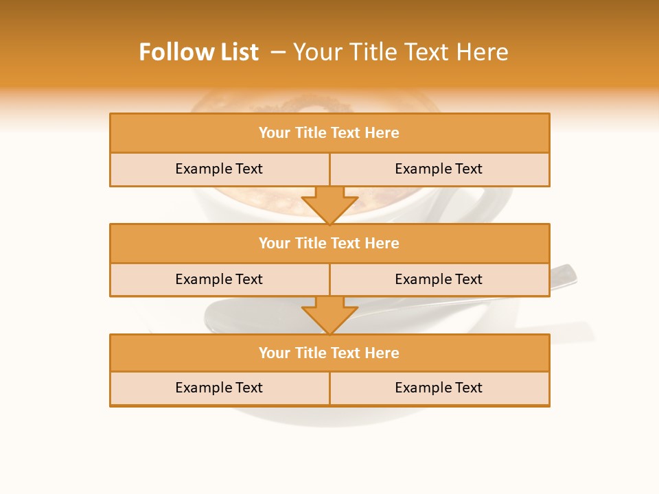 Spoon Porcelain Sleep PowerPoint Template