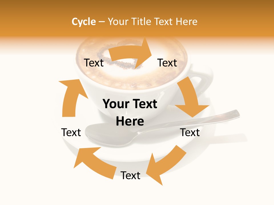 Spoon Porcelain Sleep PowerPoint Template