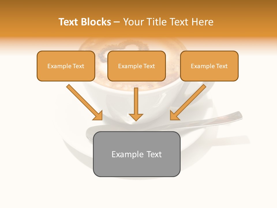 Spoon Porcelain Sleep PowerPoint Template