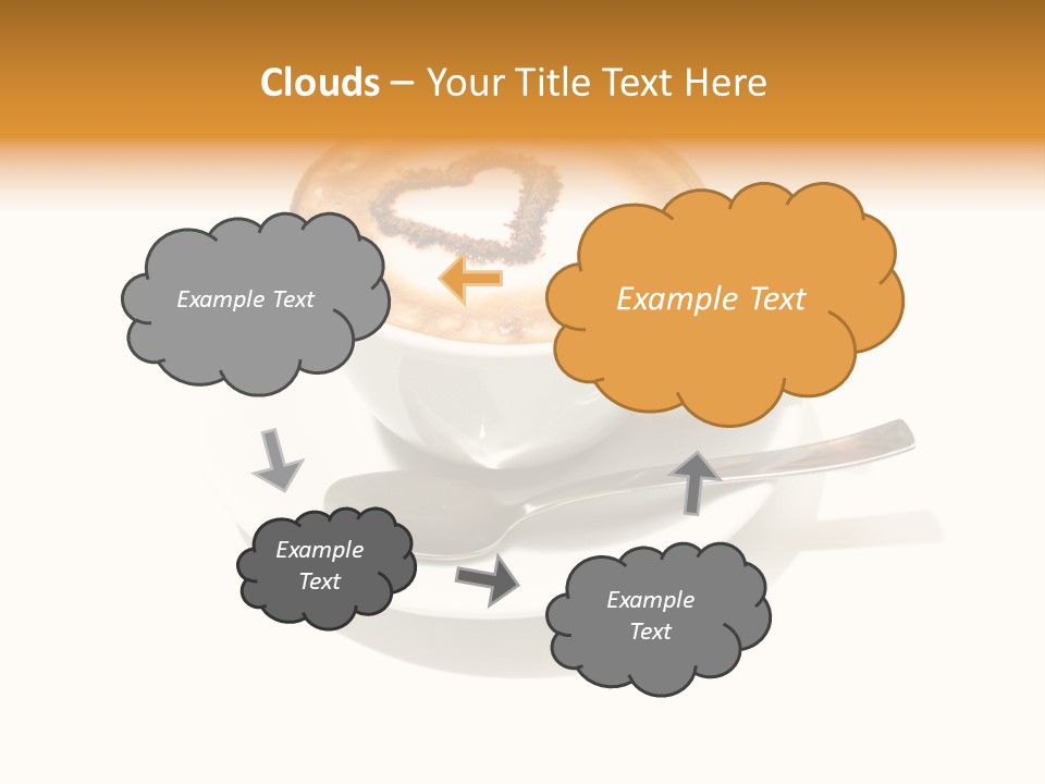 Spoon Porcelain Sleep PowerPoint Template