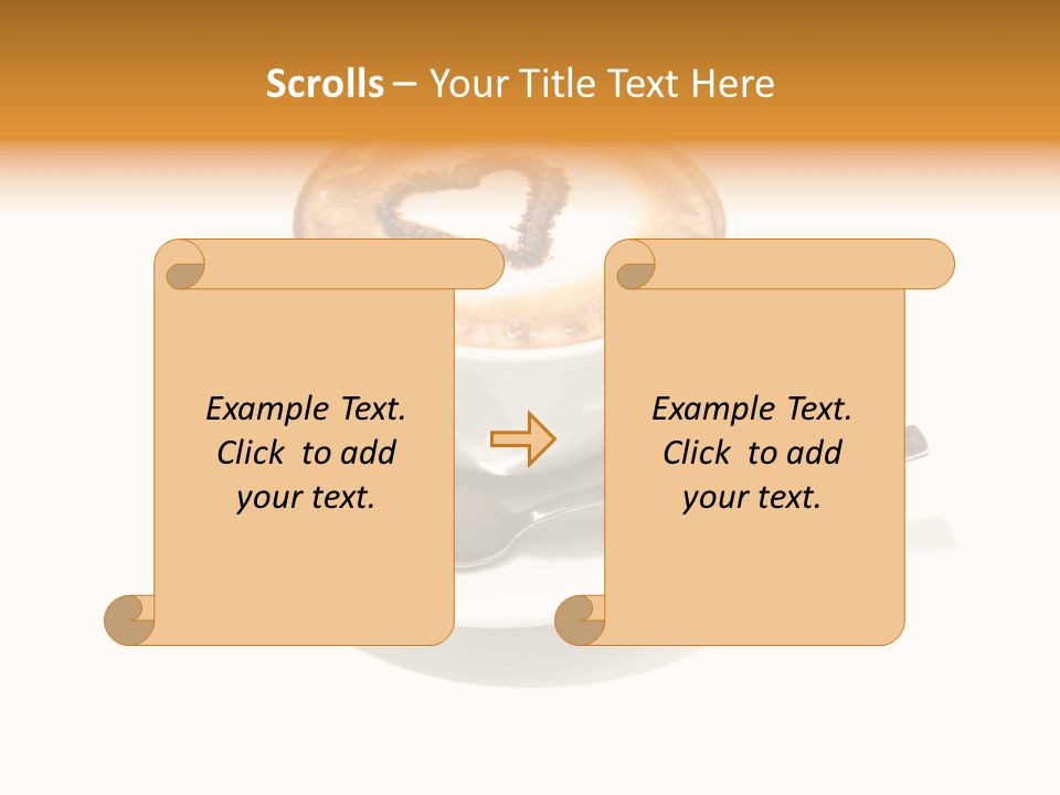 Spoon Porcelain Sleep PowerPoint Template