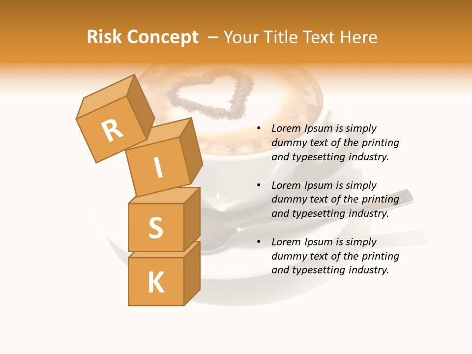 Spoon Porcelain Sleep PowerPoint Template