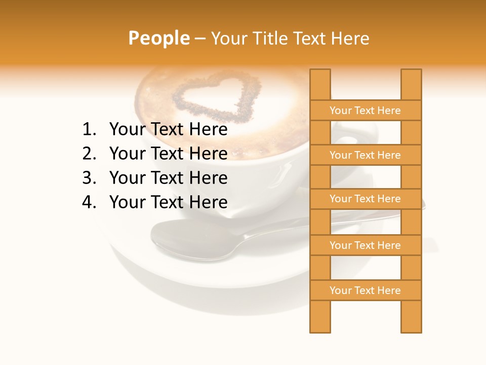 Spoon Porcelain Sleep PowerPoint Template