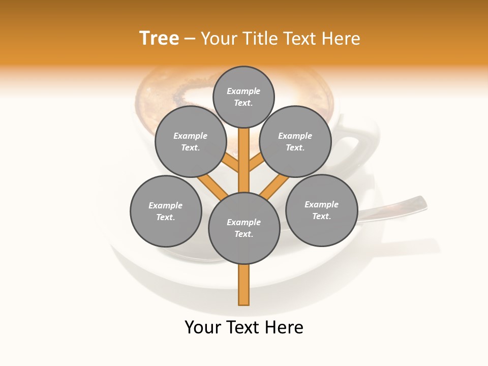 Spoon Porcelain Sleep PowerPoint Template