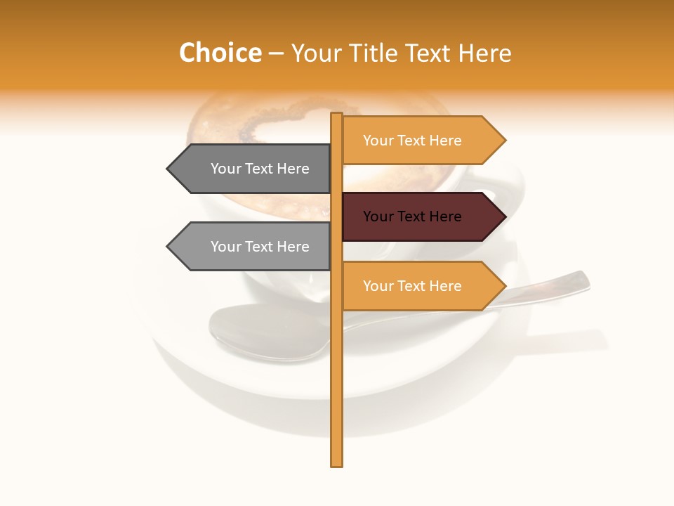 Spoon Porcelain Sleep PowerPoint Template
