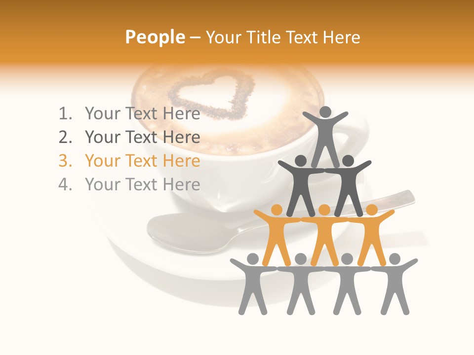 Spoon Porcelain Sleep PowerPoint Template