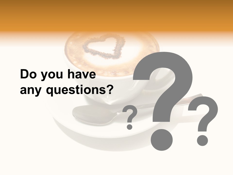 Spoon Porcelain Sleep PowerPoint Template