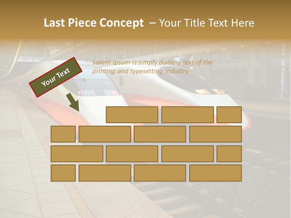 Contemporary Orange Modern PowerPoint Template