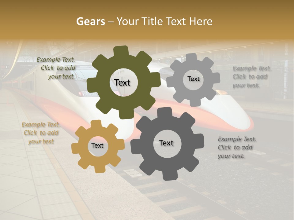 Contemporary Orange Modern PowerPoint Template