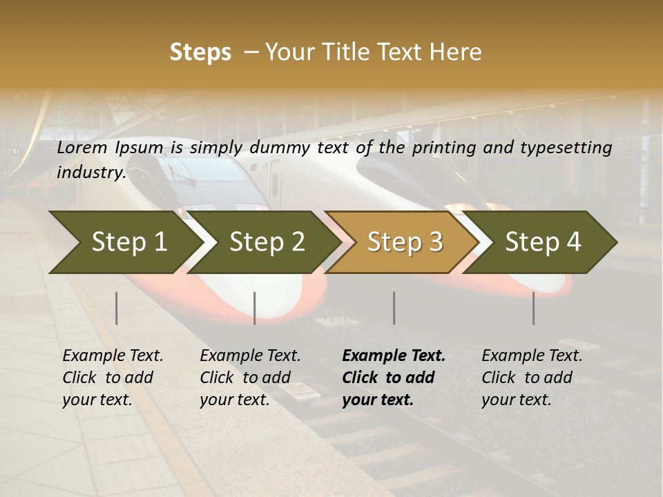 Contemporary Orange Modern PowerPoint Template