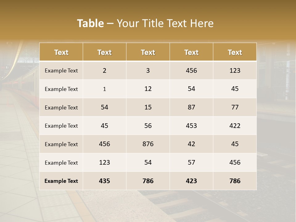 Contemporary Orange Modern PowerPoint Template