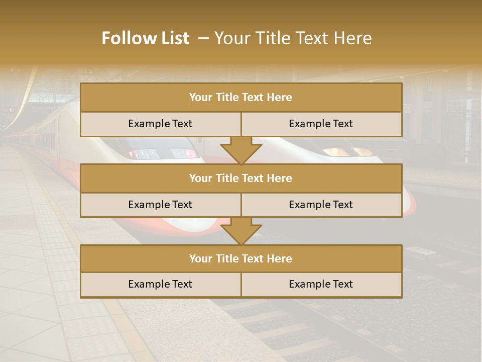 Contemporary Orange Modern PowerPoint Template