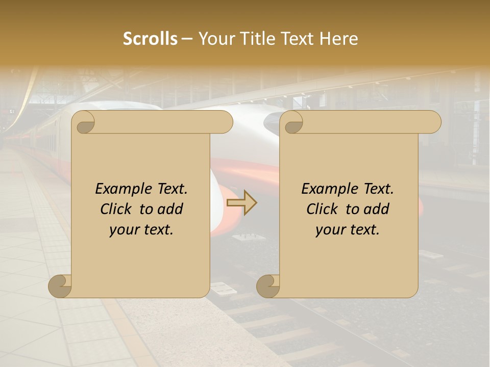 Contemporary Orange Modern PowerPoint Template