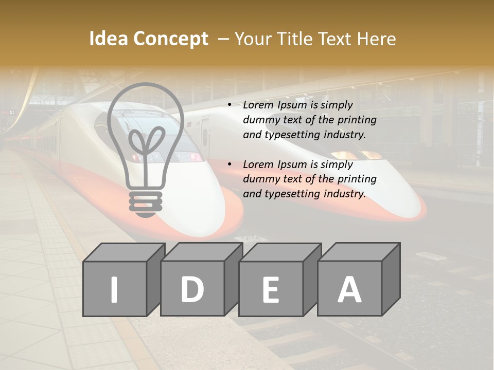 Contemporary Orange Modern PowerPoint Template
