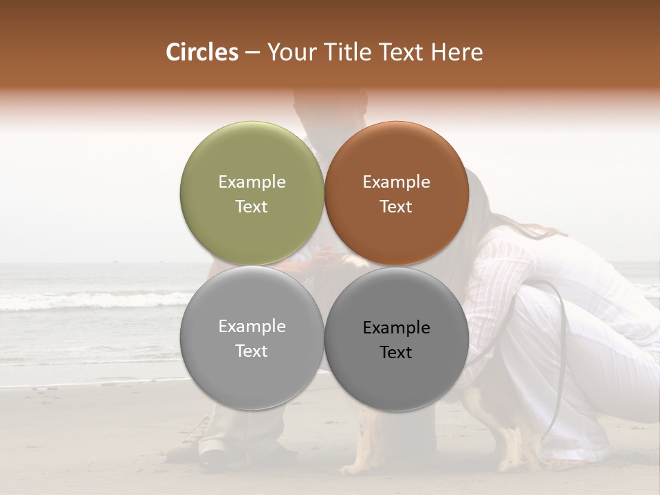 Travel Baby Beach PowerPoint Template