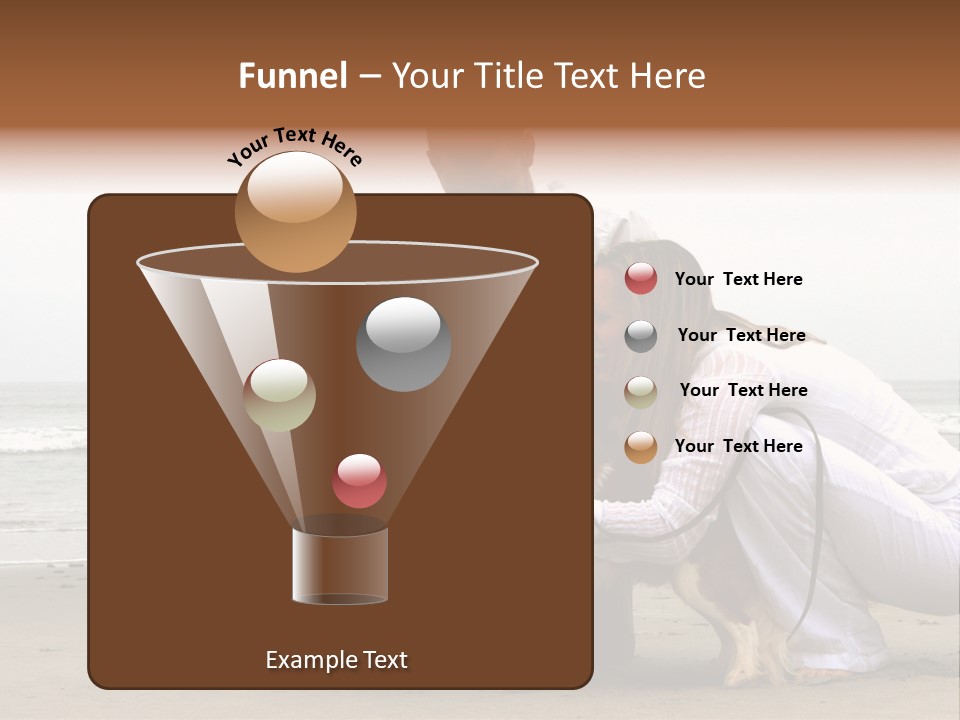 Travel Baby Beach PowerPoint Template