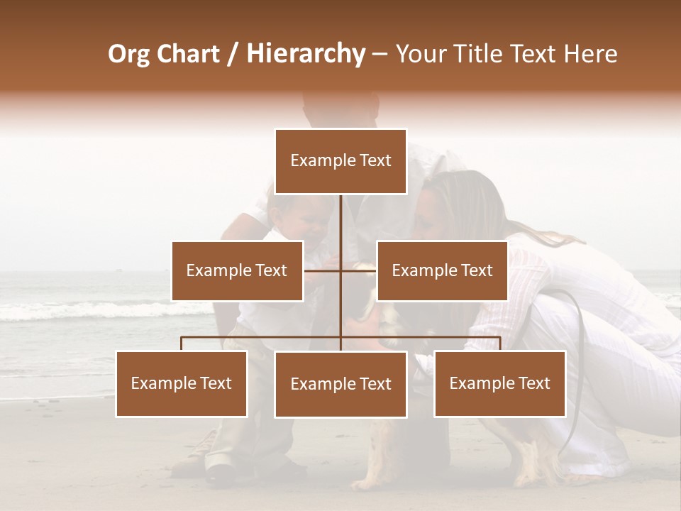 Travel Baby Beach PowerPoint Template