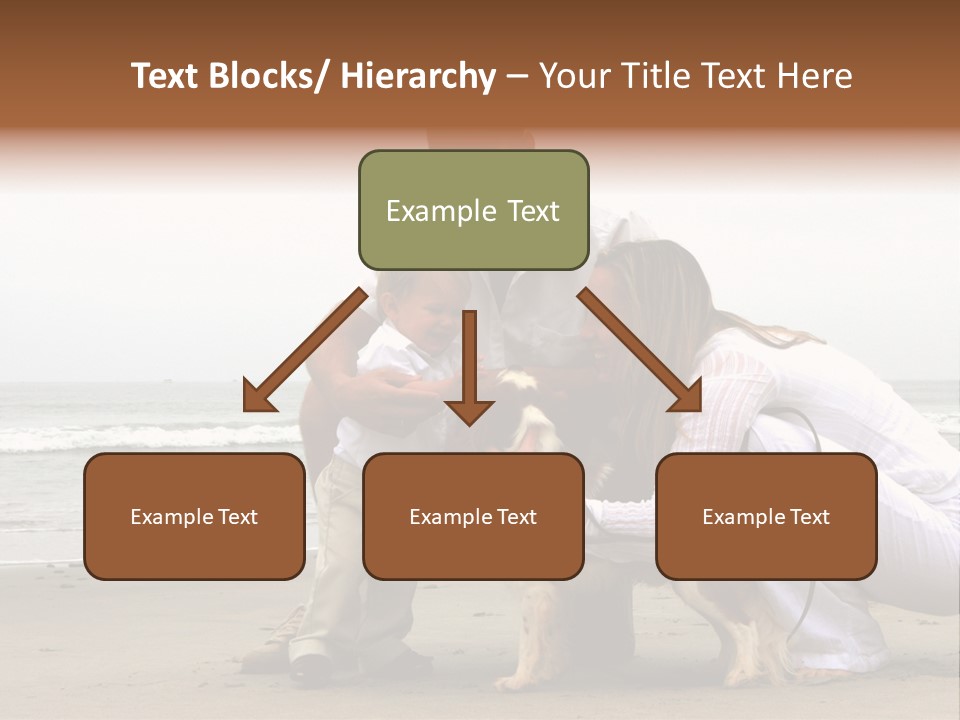 Travel Baby Beach PowerPoint Template