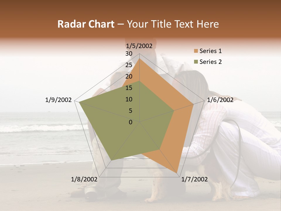 Travel Baby Beach PowerPoint Template