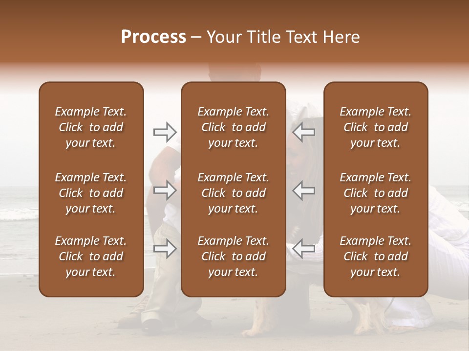 Travel Baby Beach PowerPoint Template