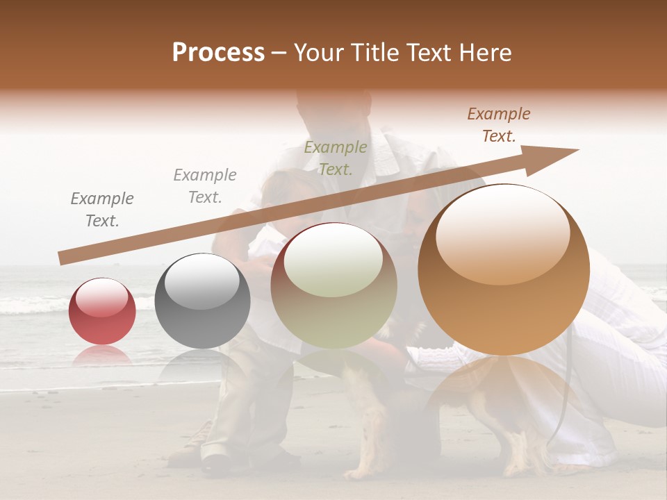 Travel Baby Beach PowerPoint Template