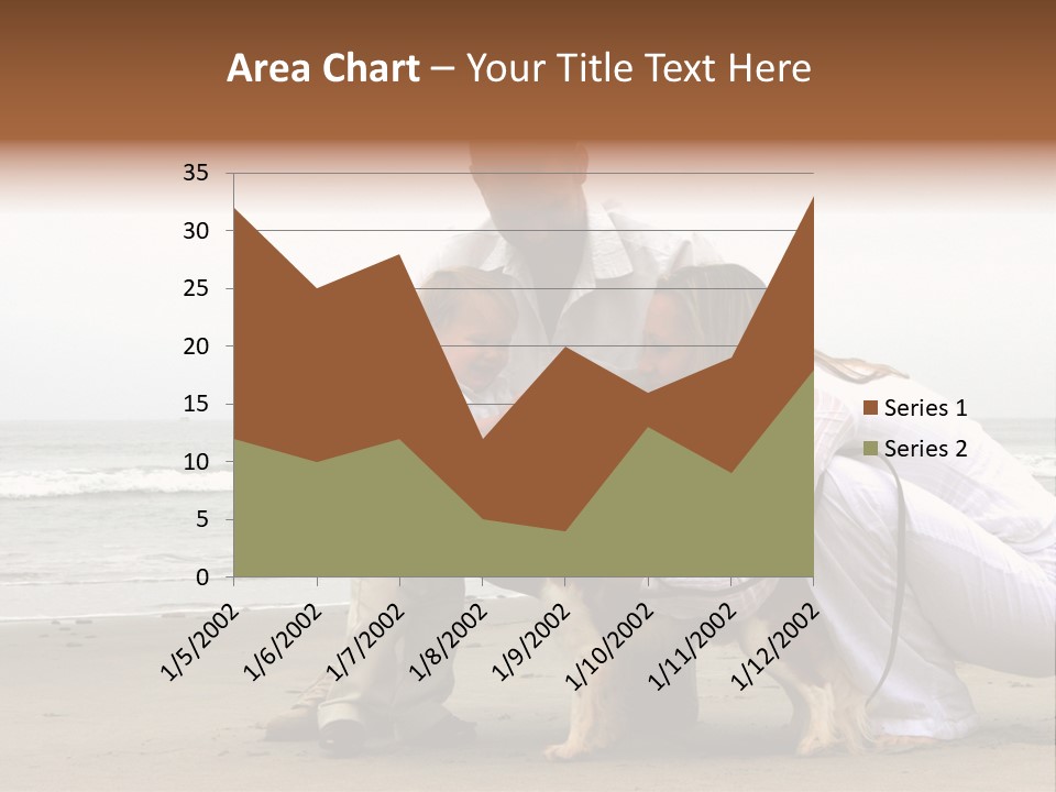 Travel Baby Beach PowerPoint Template