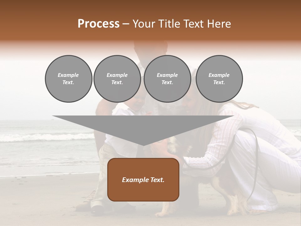 Travel Baby Beach PowerPoint Template