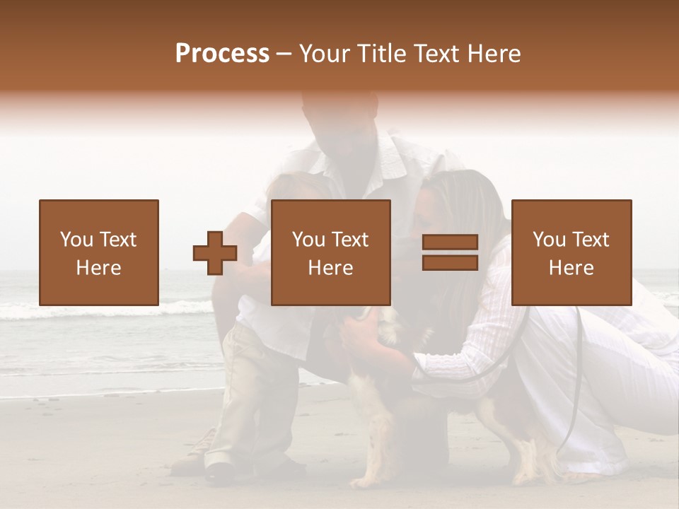 Travel Baby Beach PowerPoint Template