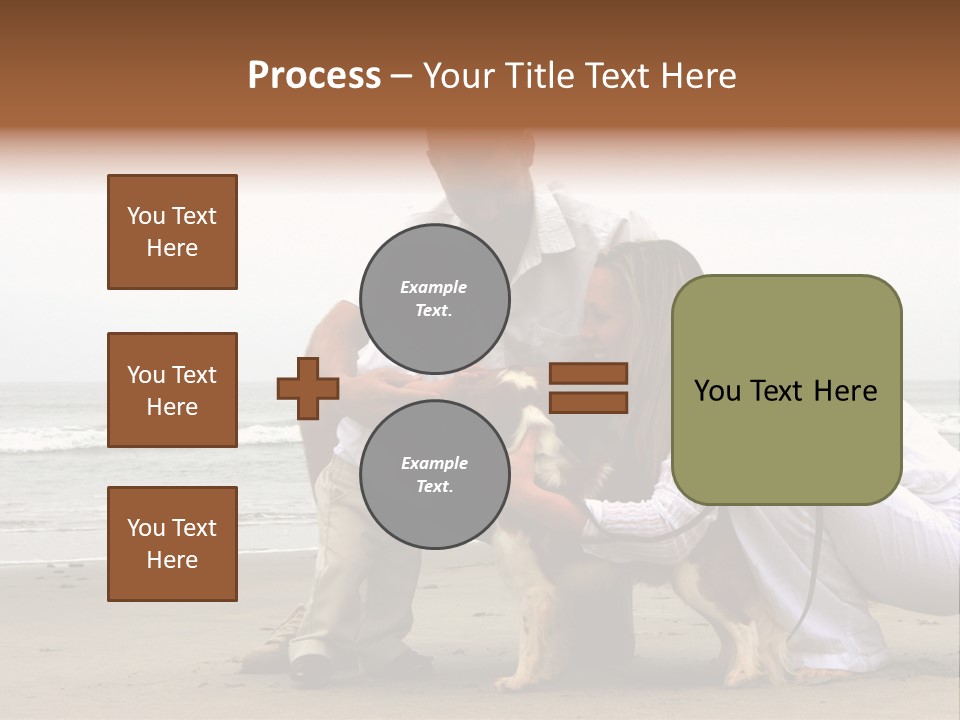 Travel Baby Beach PowerPoint Template