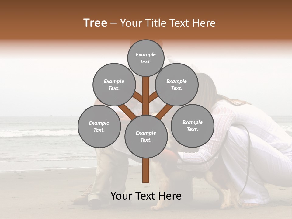 Travel Baby Beach PowerPoint Template