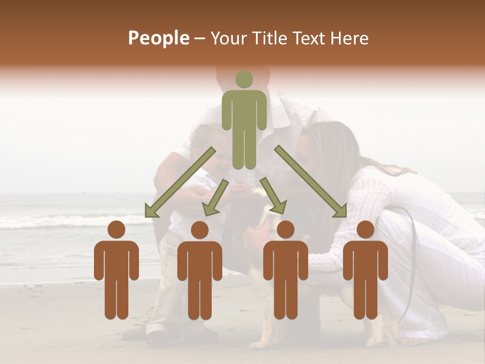 Travel Baby Beach PowerPoint Template