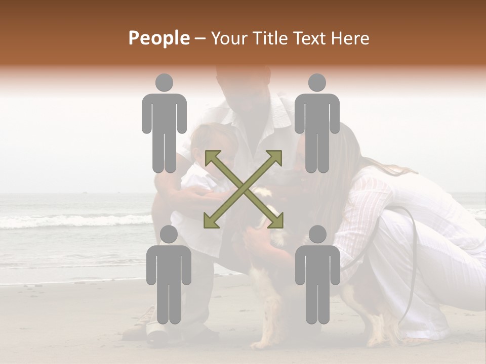 Travel Baby Beach PowerPoint Template