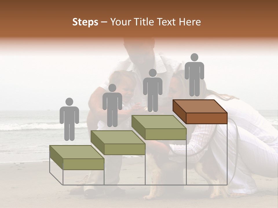 Travel Baby Beach PowerPoint Template