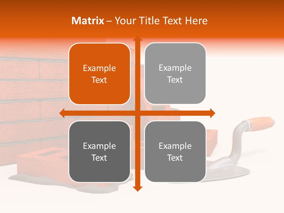 Habitation Brick Real Estate PowerPoint Template