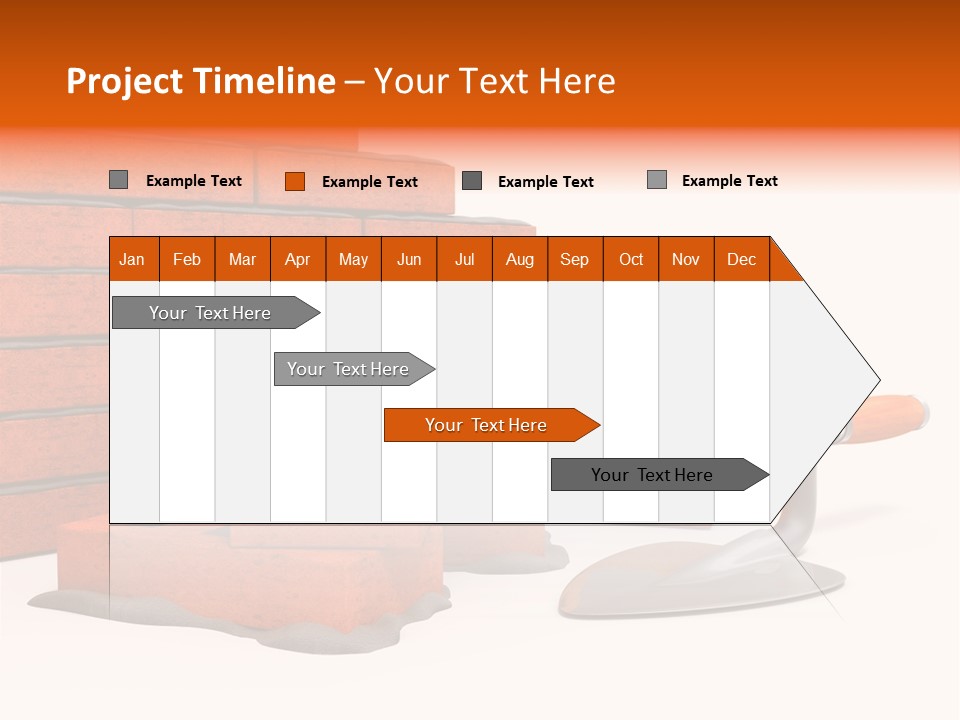 Habitation Brick Real Estate PowerPoint Template