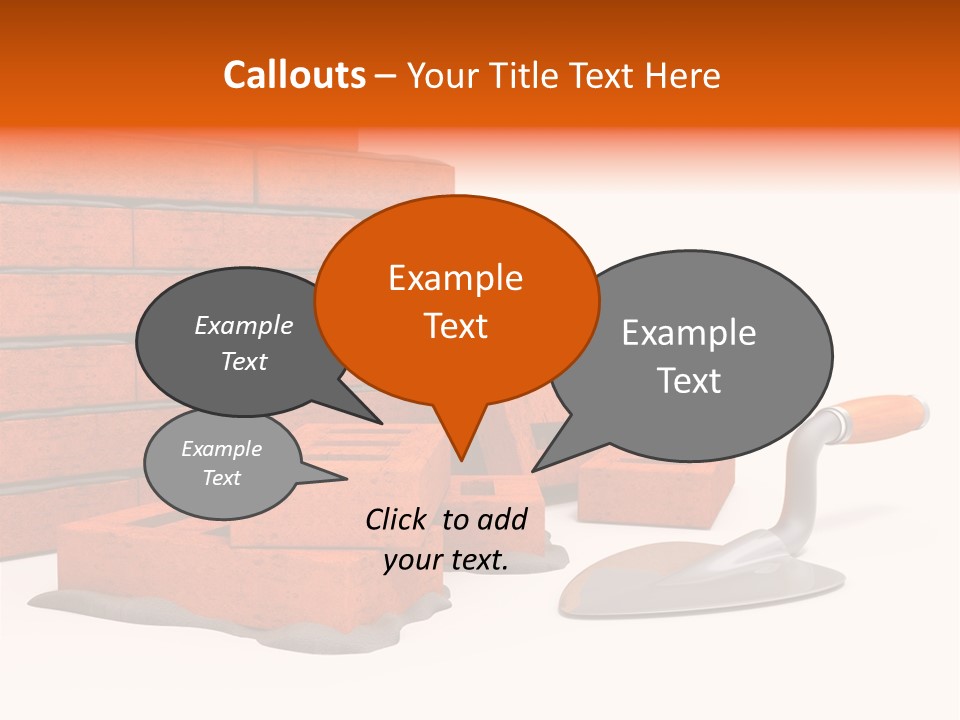 Habitation Brick Real Estate PowerPoint Template