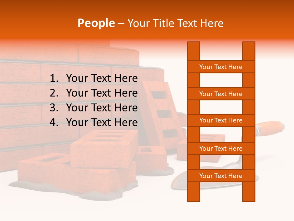 Habitation Brick Real Estate PowerPoint Template