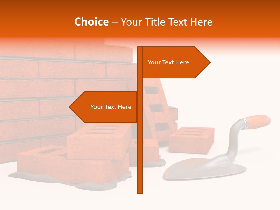 Habitation Brick Real Estate PowerPoint Template