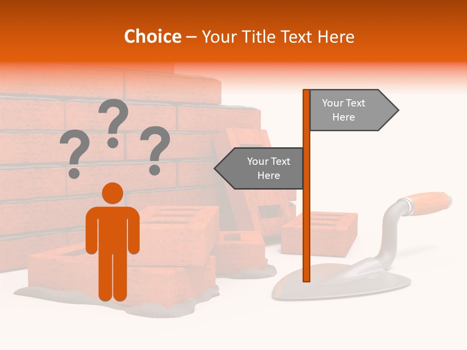 Habitation Brick Real Estate PowerPoint Template