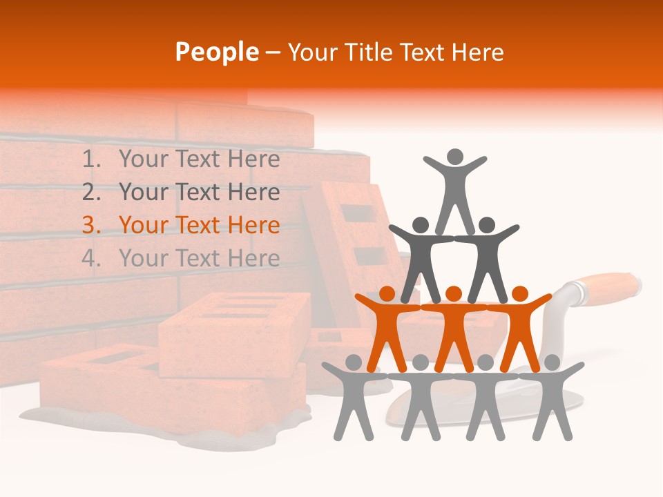 Habitation Brick Real Estate PowerPoint Template