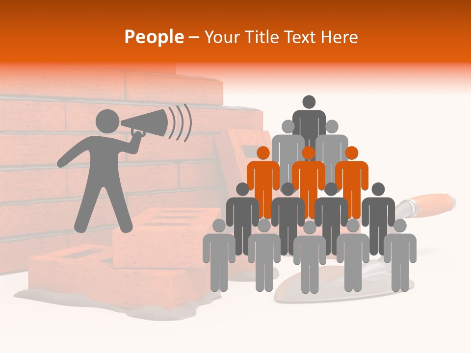 Habitation Brick Real Estate PowerPoint Template