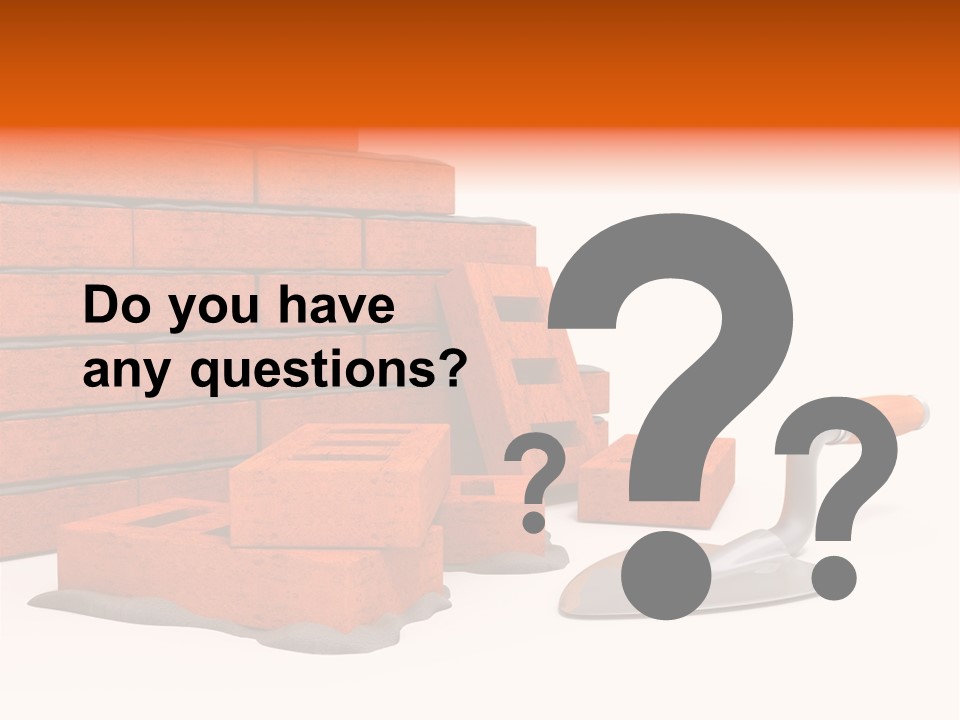 Habitation Brick Real Estate PowerPoint Template