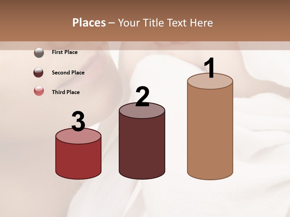 Blue Eyed Family Together PowerPoint Template