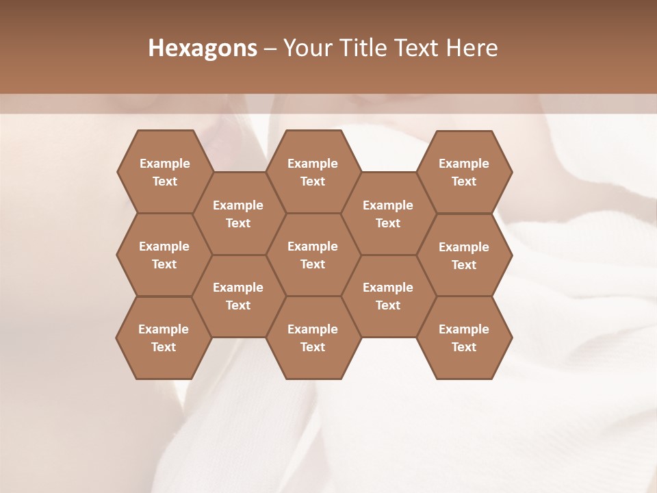 Blue Eyed Family Together PowerPoint Template