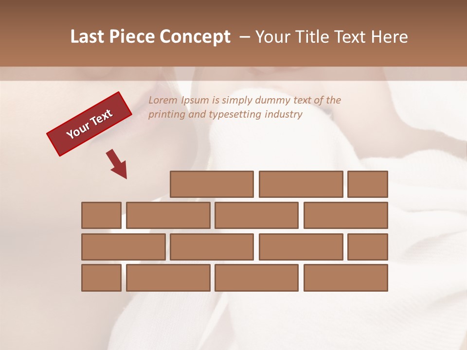 Blue Eyed Family Together PowerPoint Template