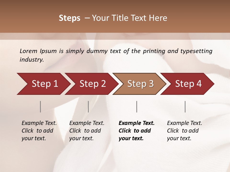 Blue Eyed Family Together PowerPoint Template