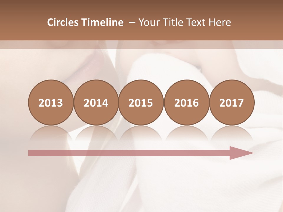 Blue Eyed Family Together PowerPoint Template