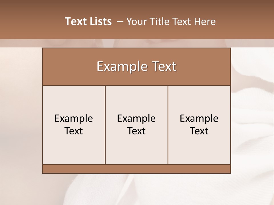 Blue Eyed Family Together PowerPoint Template
