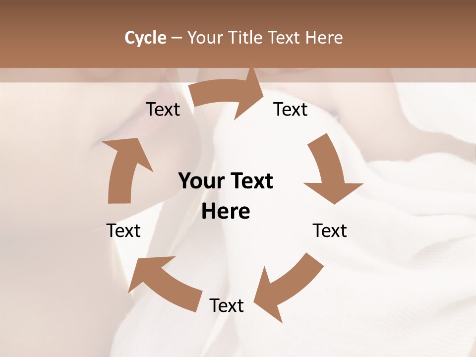 Blue Eyed Family Together PowerPoint Template